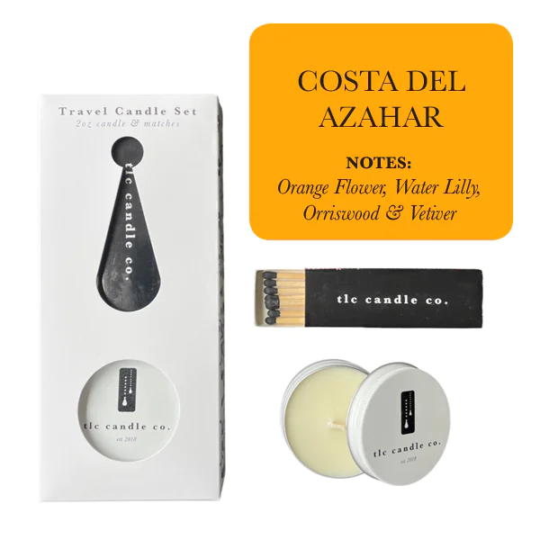 Vela de Viaje con Cerillas - Costa Del Ahazar